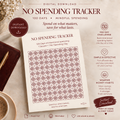 100 Day No Spending Tracker