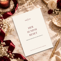 Her Sunday Reset – 9 Page A4 Printable Weekly Reset Workbook