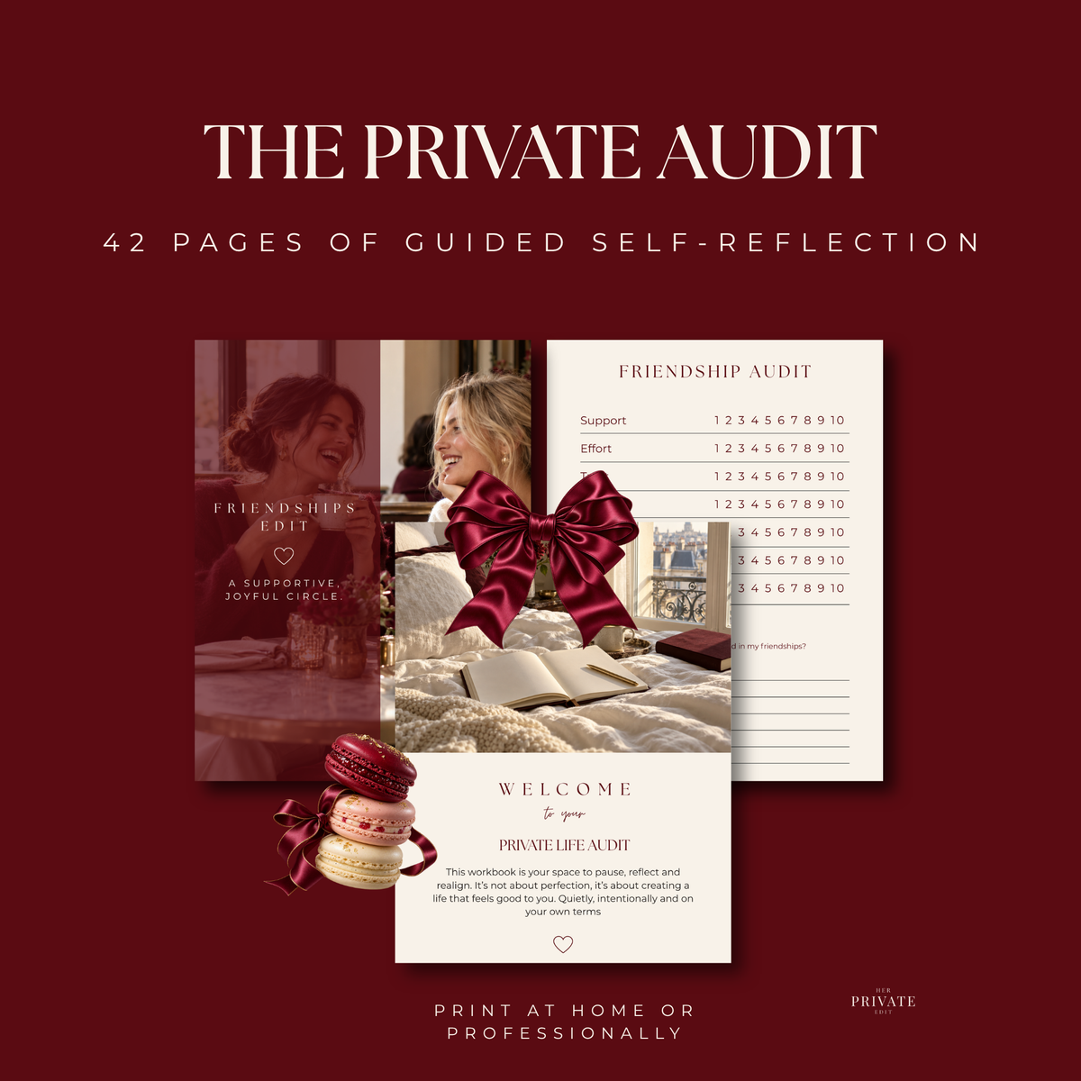 The Private Life Audit-42-Page Printable Workbook